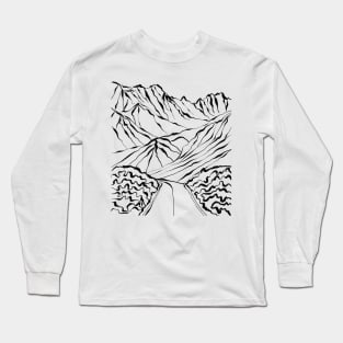 Mountains know the secret Long Sleeve T-Shirt